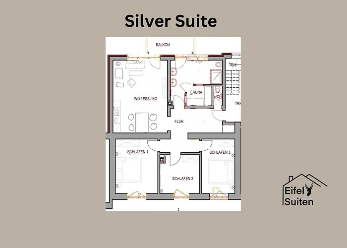 Eifelsuiten - Private & Family Hideaway - Loogh *